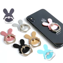 

3pcs a lot finger ring mount mobile holder smart phone stand cute bunny CN02 for iPhone X XS Huawei Mate 20 Xiaomi Samsung S9