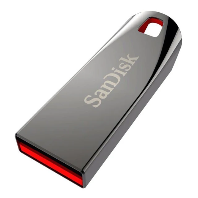 100% Original SanDisk Cruzer Fit USB Flash Drive SD CZ33 64GB 32G 16GB 8gb mini Pen Drives USB 2.0 Support official verification