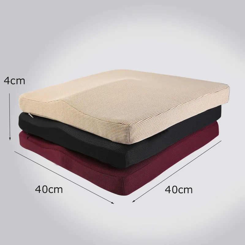 L033-Memory Foam Seat Cushion for Chair Pad Massage Cushion Home Decor Pillow Orthopedic Design Relieve Back Sciatica (1)