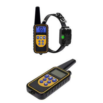 

New Electric Pet Dog Training Collar Pet Remote Control Waterproof Rechargeable Collars With LCD Display