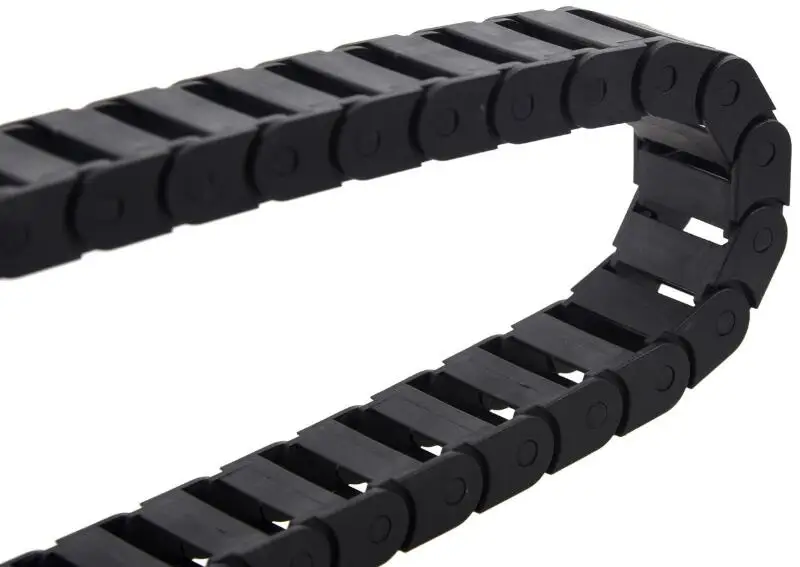 Tank chain 7x15mm DIY mini CNC Machine Bridge Type Non-Opening Plastic Towline