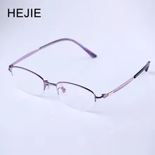 HEJIE женские чистые титановые бесформенные внутренние Мультифокальные Прогрессивные очки для чтения без линии далеко до близкого 3 вида+ 1,0-+ 4,0 Y1119