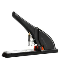 Deli степлер 210 листов ёмкости сверхмощный степлер Бумажный Переплет Рабочая экономия дизайн вращающийся степлер офисная прищепка поставки