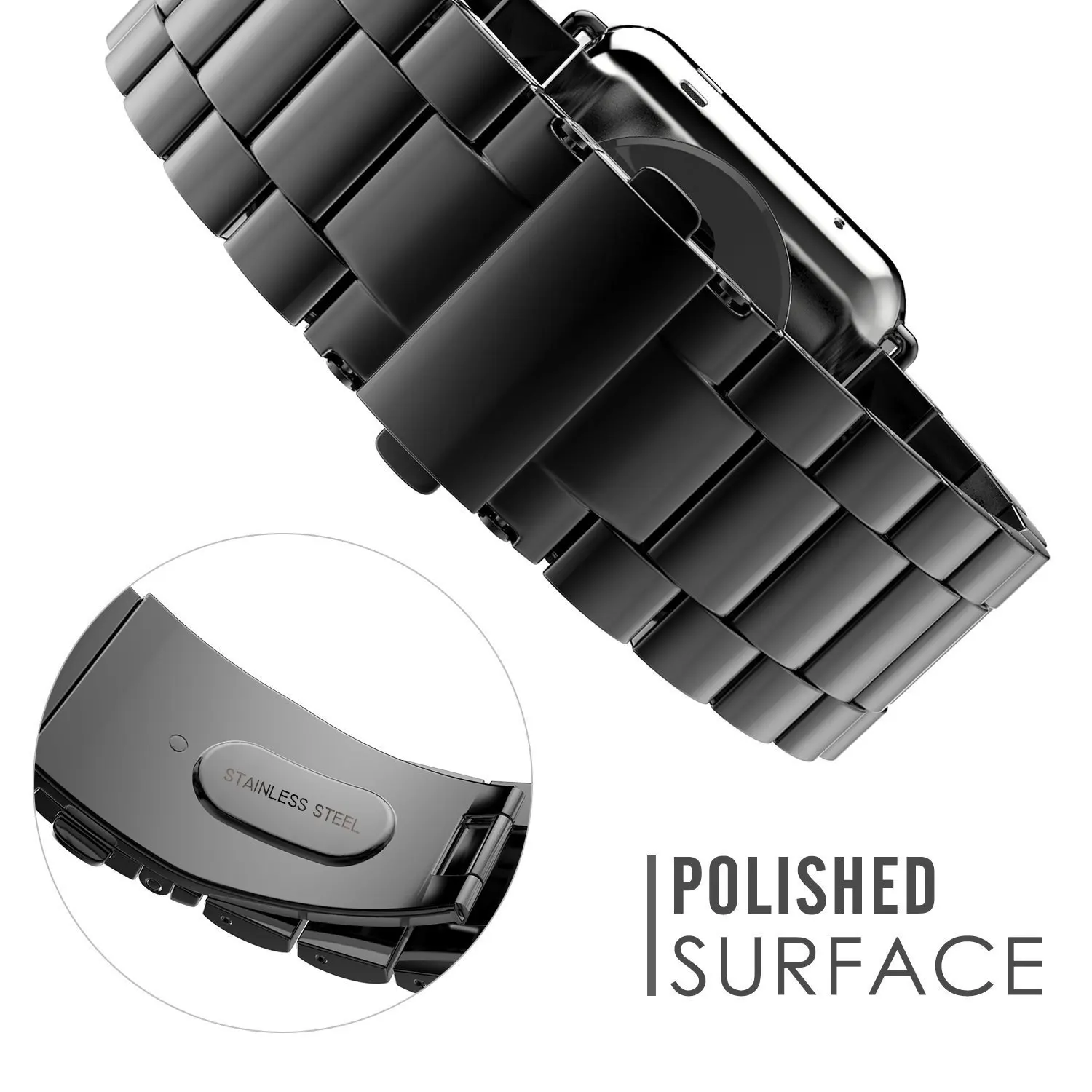 Ремешок из нержавеющей стали для Apple Watch Band 38 мм 42 мм металлический браслет для Apple watch 4 band 40 мм 44 мм серия 5 4 3 2 1
