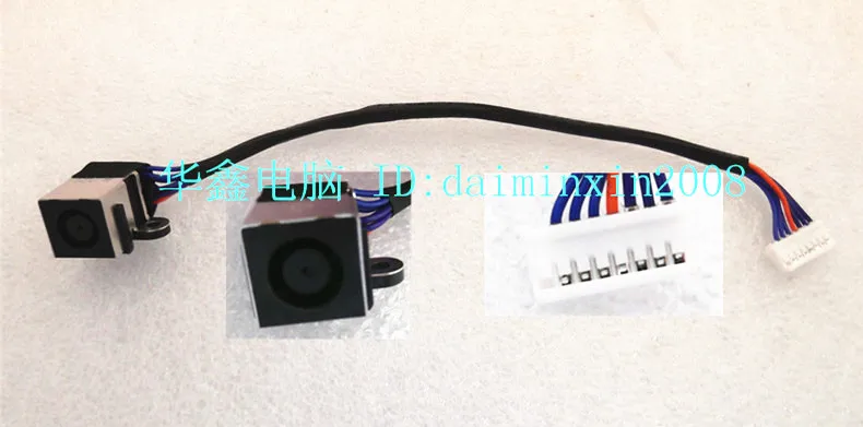 НОВЫЙ НОУТБУК СИЛА DC JACK КАБЕЛЬ ЖГУТ ПРОВОДОВ ДЛЯ DELL 17R N7110 | Компьютеры и офис