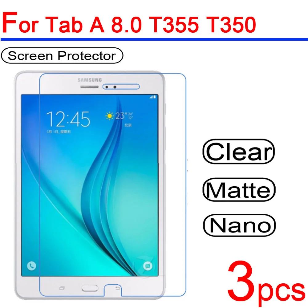 3 шт. Ультра прозрачная защитная пленка для экрана планшета Samsung Galaxy Tab A 7 0 8 9 10 1 T580
