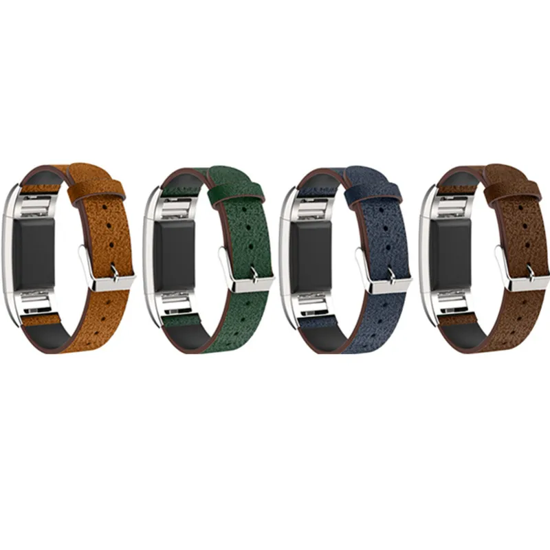 

EIMO genuine leather strap for fitbit charge 2 Cowhide band Single lap wrist for fitbit charge2 replacement belt Accessories