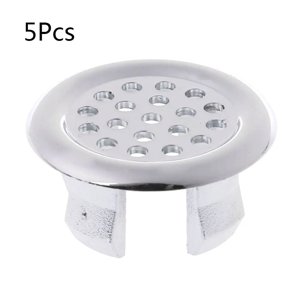 5 шт. раковина круглая Переливающаяся крышка кольца Сменные аксессуары для ванной комнаты