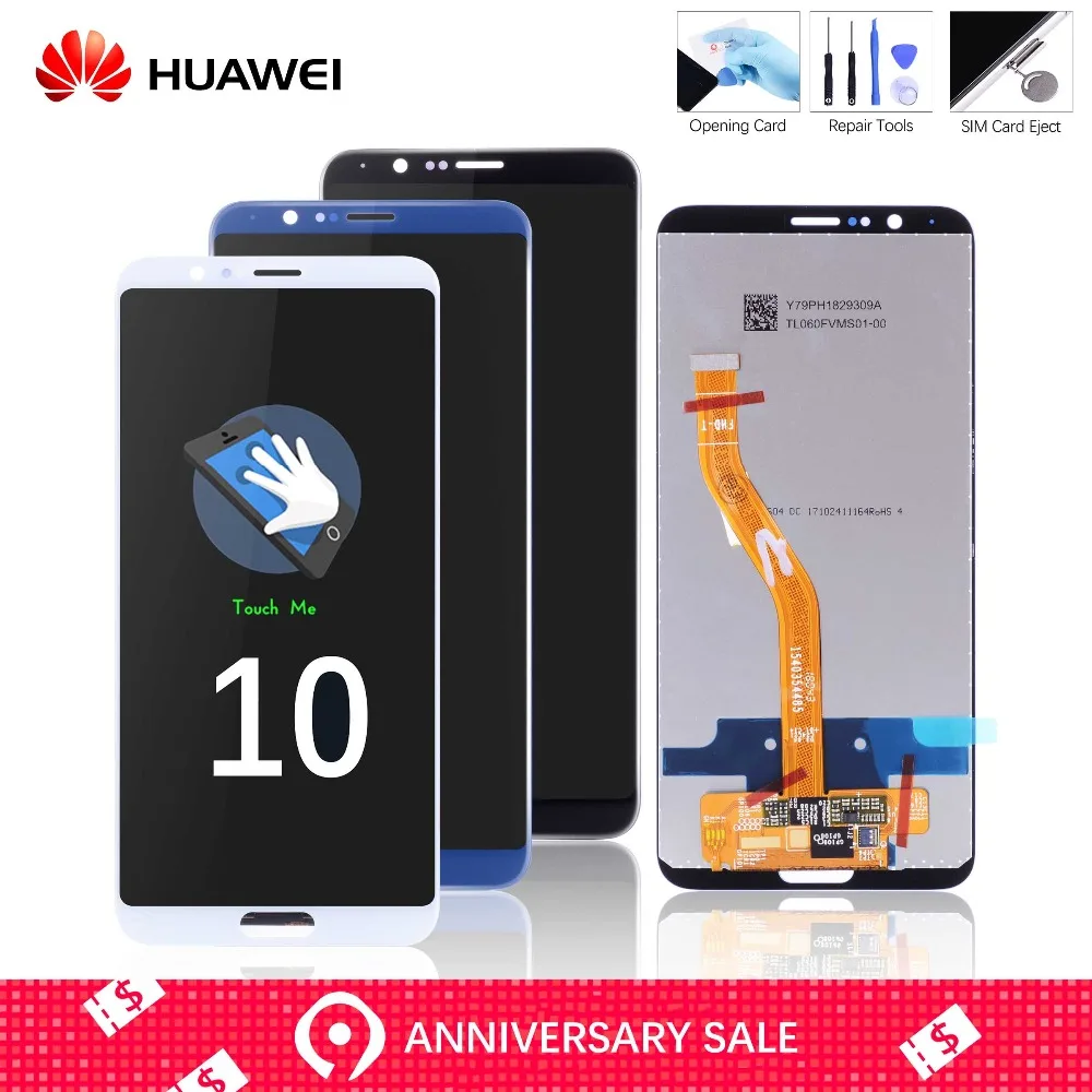 

5.99" LTPS Original LCD for HUAWEI Honor View 10 Display Touch Screen Digitizer Replacement Display on Honor View 10 V10 LCD