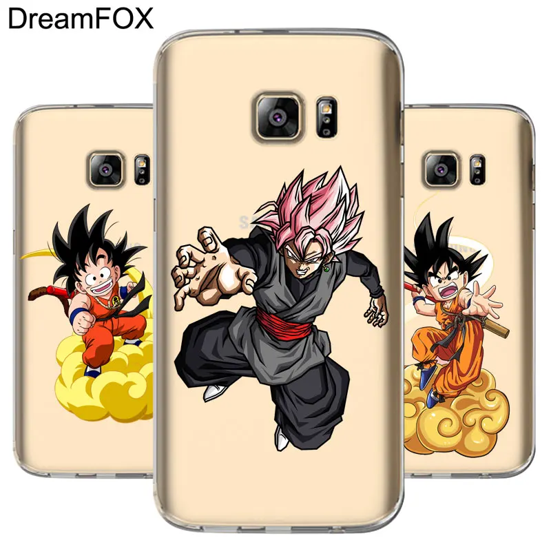 

DREAMFOX M095 Dragon Ball Z Goku Soft TPU Silicone Cover Case For Samsung Galaxy S5 S6 S7 S8 S9 S10 S10E Lite Edge Plus