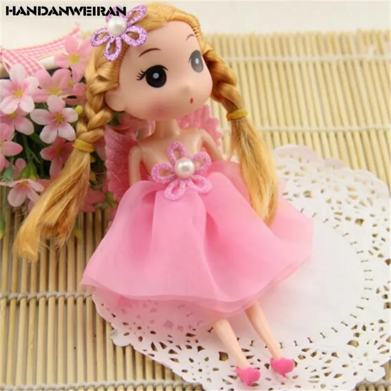 

1PCS Creative Princess Dress Confused Doll Toys Small Pendant Children Dolls Toy Activity Valentine Gifts Wholesale Unisex 18CM
