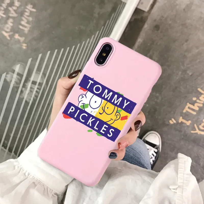 GYKZ de Rugrats Amine de caso para iPhone XS MAX XR 8X8 7 6 6 s Plus asombroso planeta funda de teléfono suave para iPhone 8 Coque GYKZ de Rugrats Amine de caso para iPhone XS MAX XR 8X8 7 6 6 s Plus asombroso planeta funda de teléfono suave para iPhone 8 Coque
