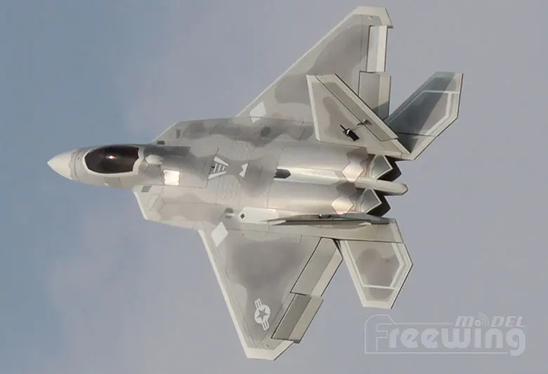 Электрический пульт дистанционного управления Freewing F-22 F22 Raptor 90 мм rc реактивный самолет модель PNP