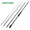 JOHNCOO 2.1m 2.4m 2.7m 5-20g Carbon Fiber Rod Fast Action Spinning Fishing Rod Casting Travel Rod 4 Sections Sensitive Lure Rod ► Photo 2/6