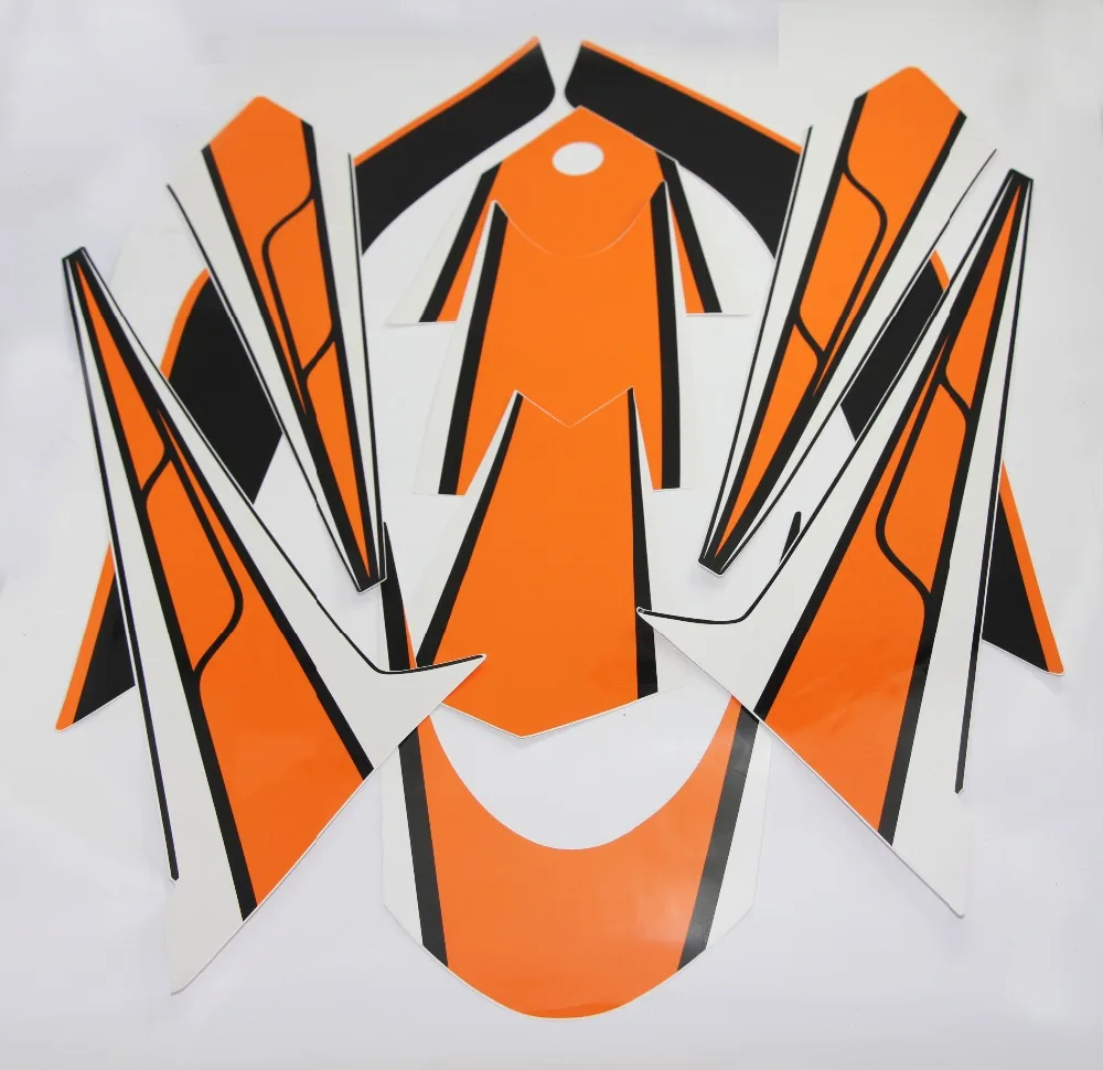 KODASKIN Motorcycle 2D Decals stickers complete set stickers for Yamaha