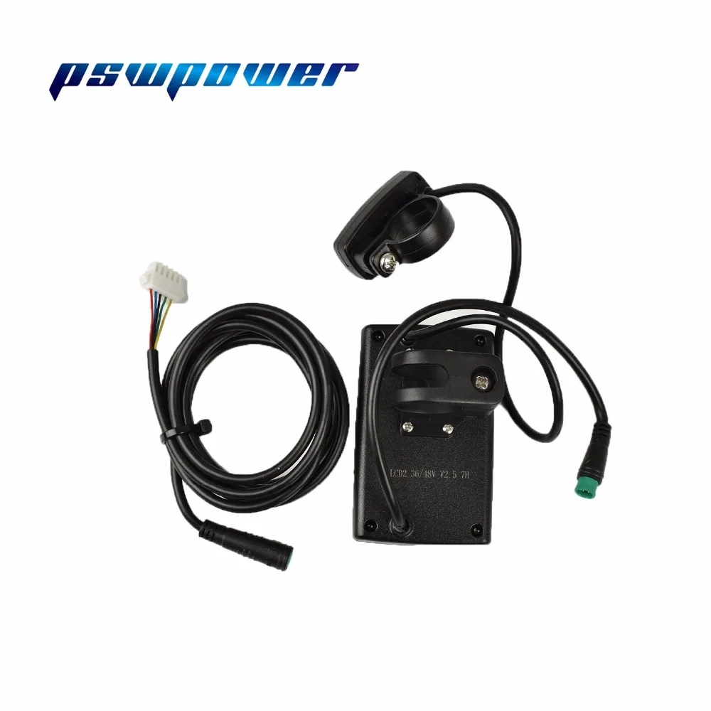 Best 24V/36V or 36V/ 48V Electric Bicycle KT-LCD2 Control Panel Display Electric Bike Parts 2 Best 24V/36V or 36V/ 48V Electric Bicycle KT-LCD2 Control Panel Display Electric Bike Parts 2