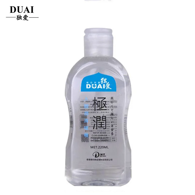DUAI Water-soluble lubrication Personal lubricant oil anal lubricant Male and Female lubrication Adult Products 220ML