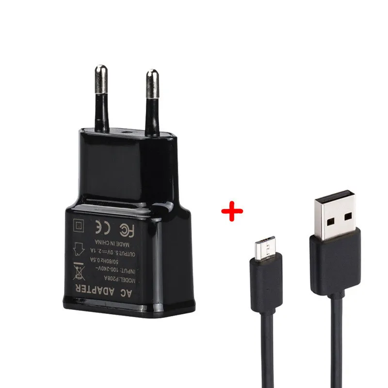 

Micro USB Travel Wall Charger Adapter For BQ BQS 7021G 5060 5052 4026 5020 5057 5059 5058 4526 5082 5037 5033 1M Micro USB Cable