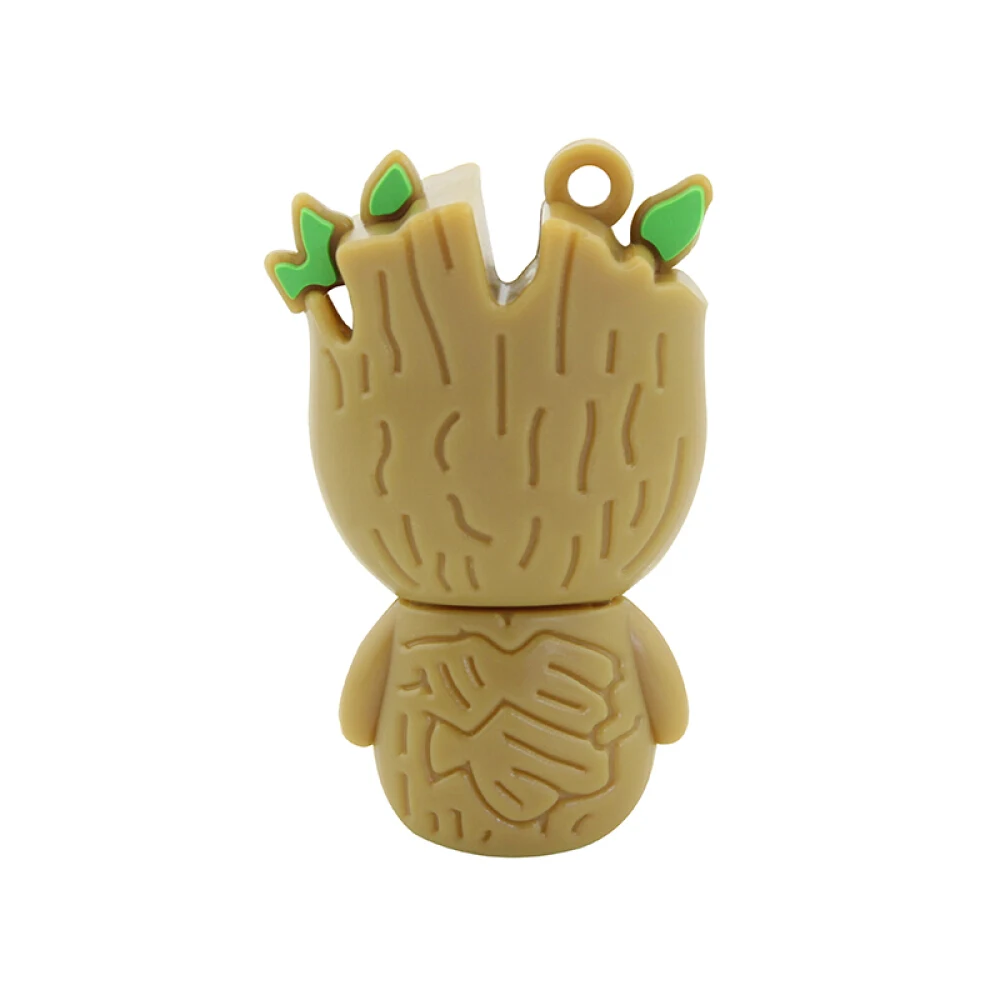 Usb флеш накопитель мультяшная палка groot ручка 4 ГБ 8 16 32 Флешка лучший креативный
