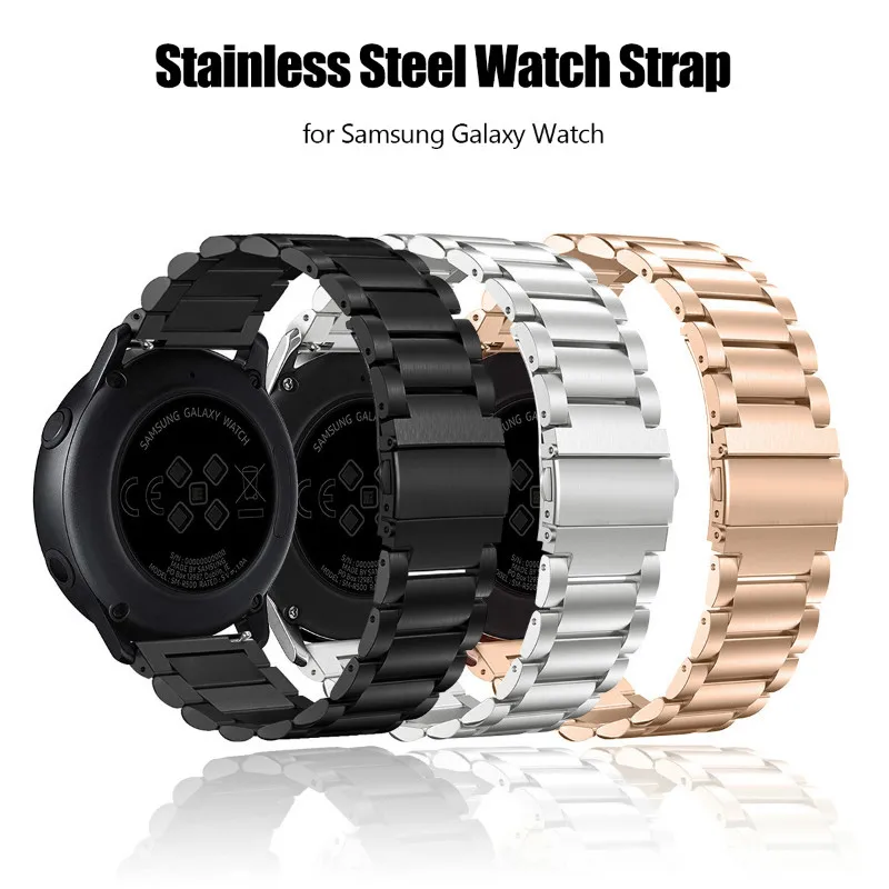 SIKAI 20mm Stainless Steel Watch Strap For Samsung Galaxy Active Watch Special Design Watch Band For Samsung Galaxy Watch Active SIKAI 20mm Stainless Steel Watch Strap For Samsung Galaxy Active Watch Special Design Watch Band For Samsung Galaxy Watch Active