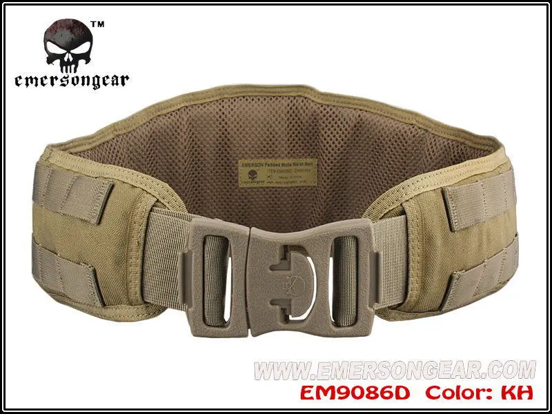Prix pour Emerson Molle rembourré Molle ceinture hommes Airsoft Combat militaire armée ceinture kaki EM9086D soutien de taille Prix pour Emerson Molle rembourré Molle ceinture hommes Airsoft Combat militaire armée ceinture kaki EM9086D soutien de taille