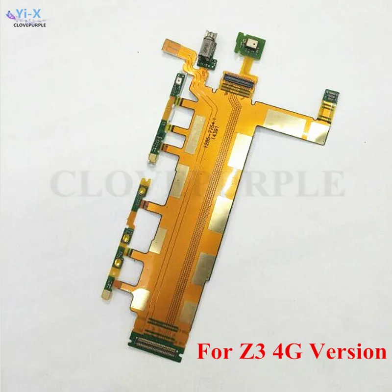 1PCS Power Button Flex Cable & Volume Switch Flex with Microphone