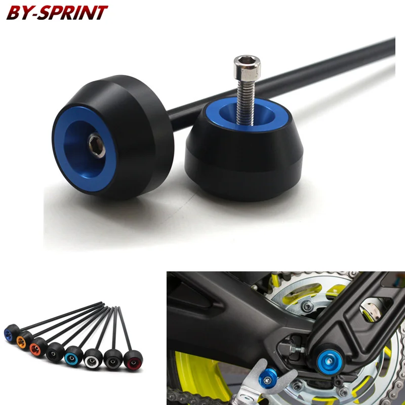 

ZZR1400 Falling Protection Motorcycle Modified CNC Front Wheel Axle Drop Ball Shock Absorber for Kawasaki ZZR 1400 2011-2015