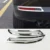 2 pezzi ABS Cromato Posteriore Della luce di Nebbia Telaio lampada di coda copertura Per Il VW Volkswagen Tiguan 2010 2011 2012 2013 2014 2015