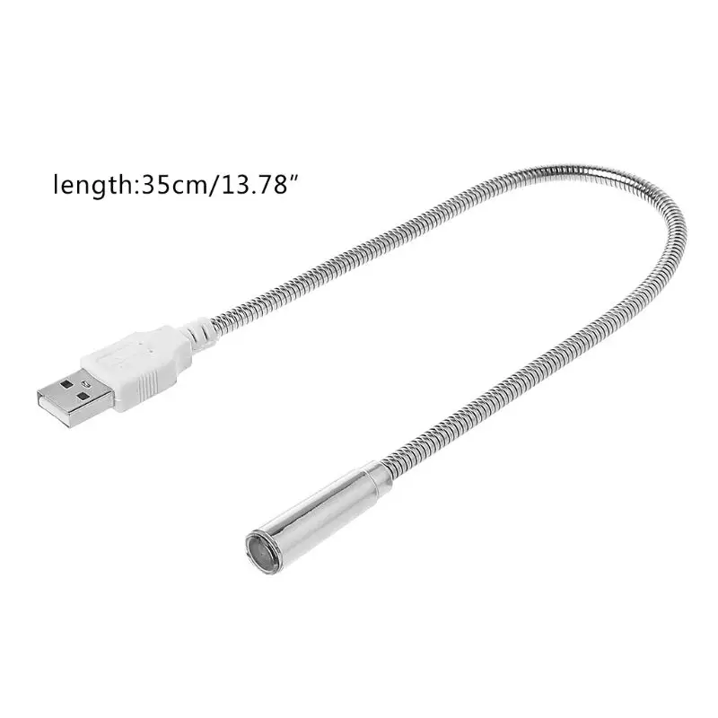 

USB Flexible Light Keyboard Lamp Rechargeable Adjustable Hose Night Illumination Plug And Play For PC Computer Desktop Book Read