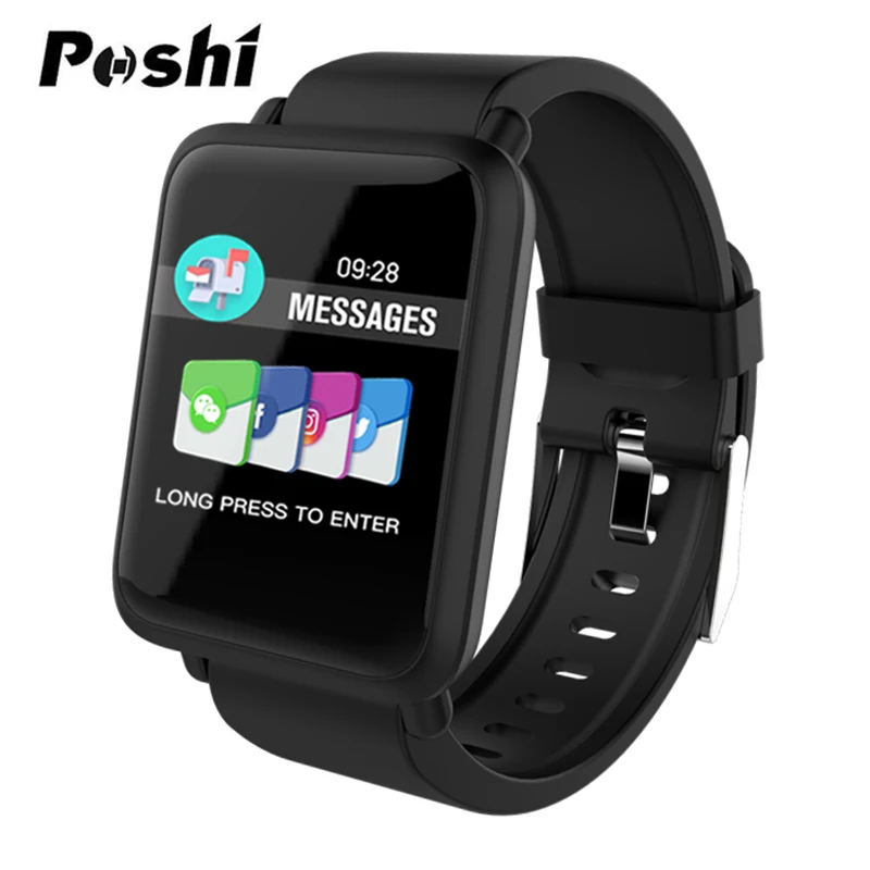 Men Women Multi-Function Smart Watch For IOS Android IP67 Waterproof Tempered Glass Activity Fitness Tracker Heart Rate Monitor (5)