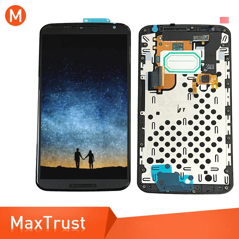 

High Quality 5.96"For motorola Nexus 6 XT1100 XT1103 LCD Display +Touch Screen Digitizer With Frame Assembly Module