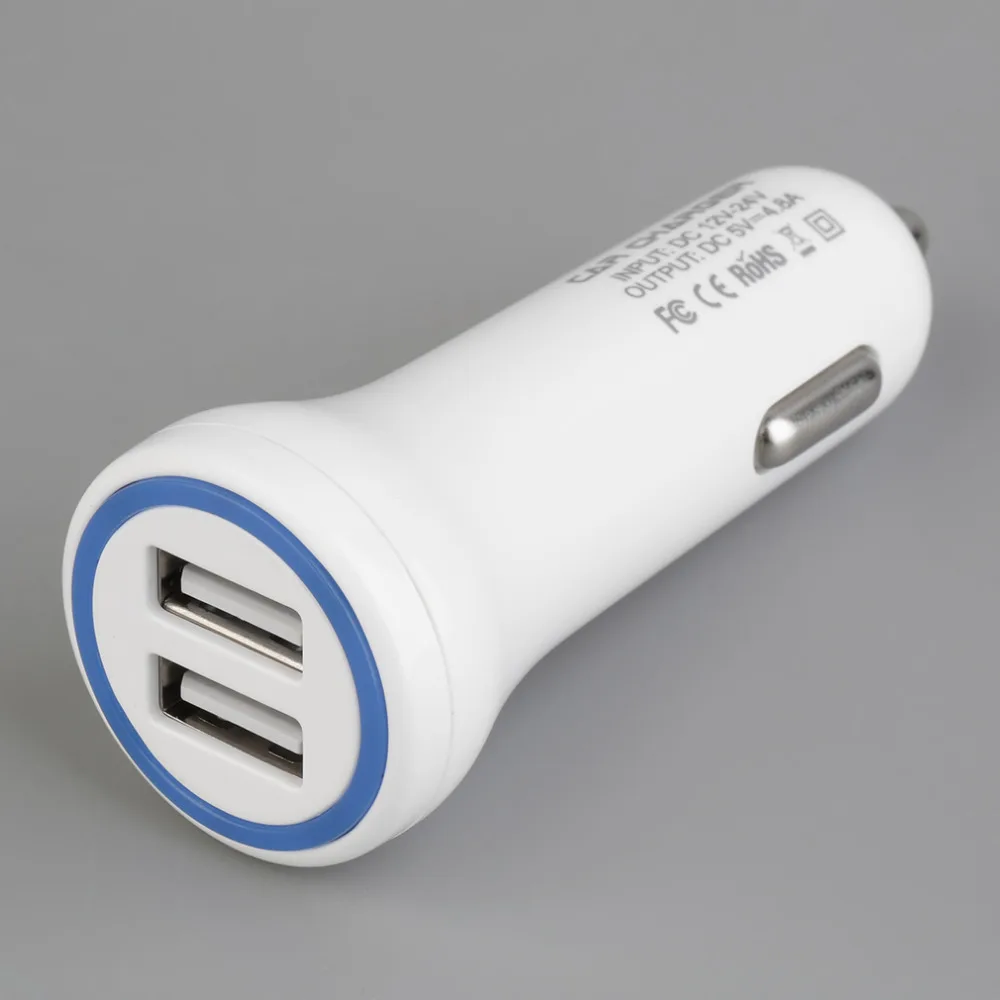 Hot Universal Dual High Speed USB Port Quick Charge Car Charger For