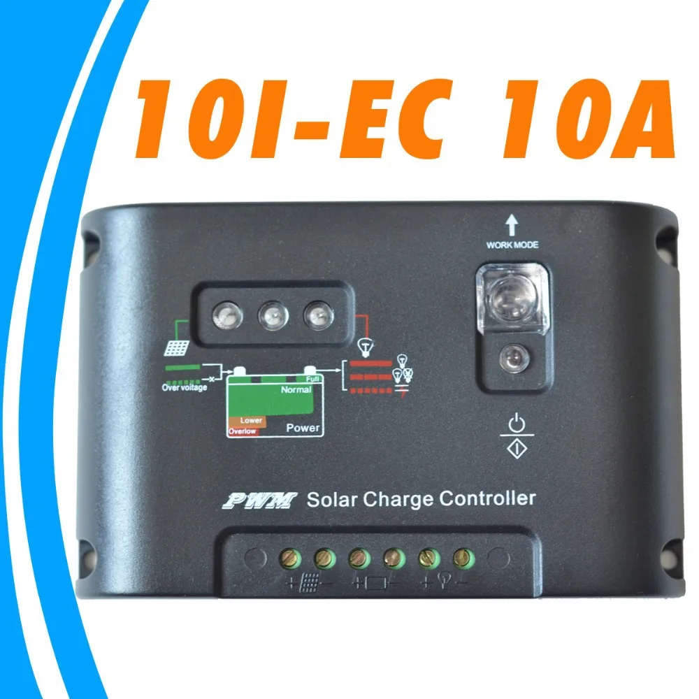 

10A Solar Controller Charger Regulator 12V 24V solar panel battery charge controller Light &15hours Timer Control 10 amps 10I-EC