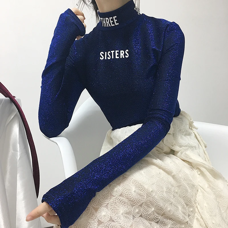 

Women Long Sleeve T shirt Harajuku Kawaii Tops Tee Female Fashion Preppy Tshirt Ulzzang Letter T-shirt Dropshipping