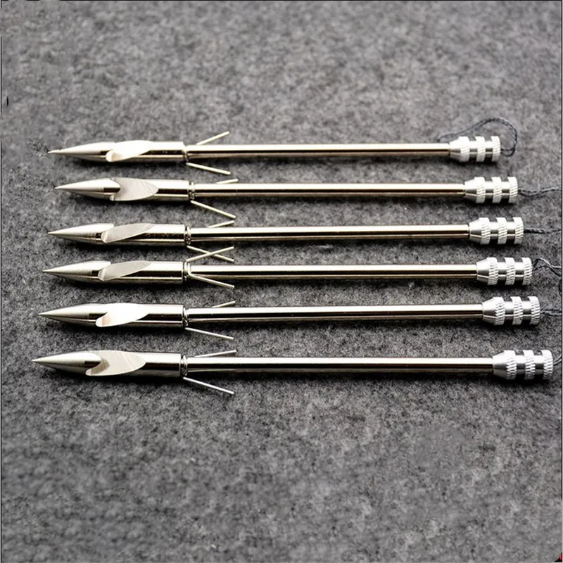 

10/20pcs stainless steel fishing arrow slingshot arrow bullet head arrow hunting shooting skill darts