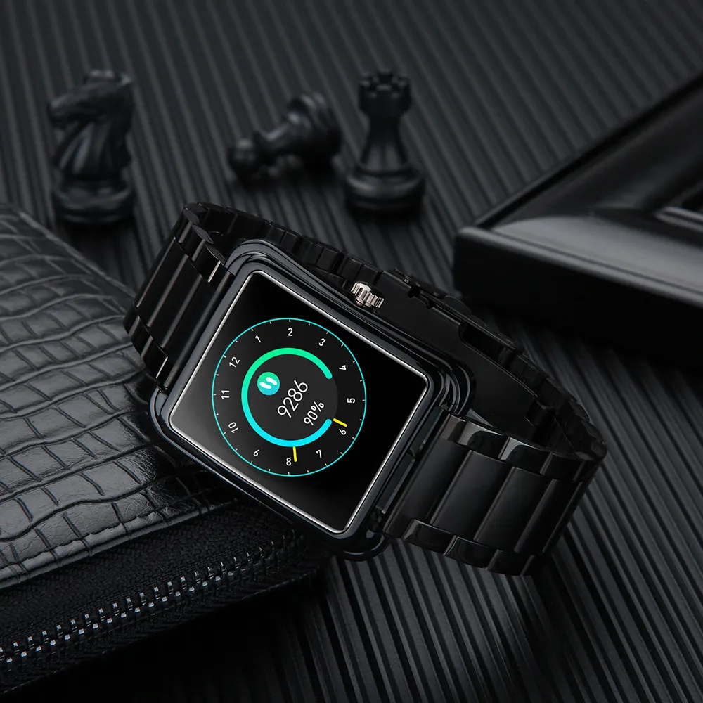 V60 Smart Bracelet Large Color Screen Blood Pressure Smartband Fitness Tracker Heart Rate Smart Sport Wristband for Android IOS
