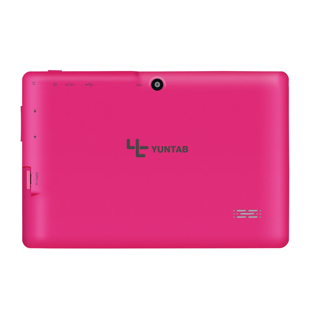 Yuntab 7 &quotQ88 планшет Allwinner A33 четырехъядерный Android 4 8 Гб Двойная камера WIFI Google APP Play 5