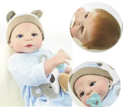 Npk полный силиконовые возрождается кукол младенцев Bebe Boy Reborn bonecas девушка игрушки может ввести воды детская Ванна игрушки куклы подарок