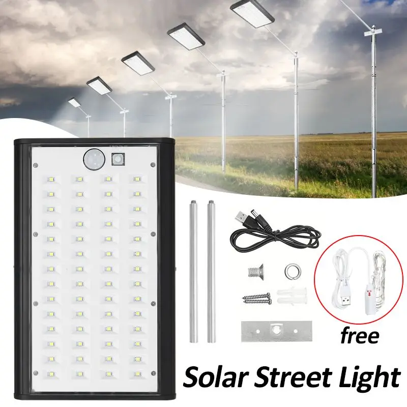 

Mising LED Solar Light Motion Sensor Street Lamps USB Charging Garden Outdoor Energy Lighting Waterproof IP65 Wall Lights