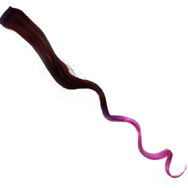 2" длинный кудрявый зажим в одной части для Омбрэ шиньон смешанные 16 цветов синтетические волосы для женщин шиньоны MapofBeauty - Цвет: P2/613