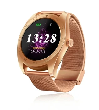 

Smart Band 1.2 inch IPS Round Screen Smartwatch Heart Rate Monitor Bluetooth Watch for iPhone IOS Android Smart Phone