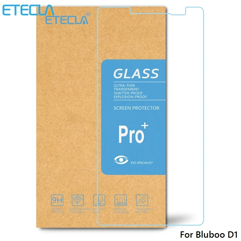 

2PCS Bluboo D1 Tempered Glass Bluboo D1 Glass Bluboo D1 Screen Protector Film D 1 Case 0.26mm HD 2.5D Clear Tempered Glass