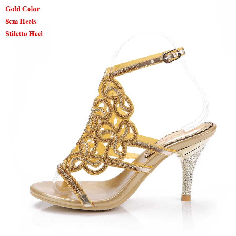 104 gold stiletto