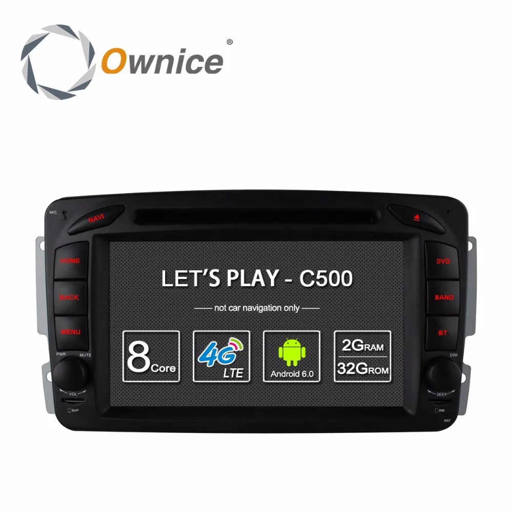 

4G SIM LTE Android 6.0 4 Core 2 Din Car DVD Player GPS For Mercedes CLK W209 W203 W168 W208 W463 W170 Vaneo Viano Vito E210 C208