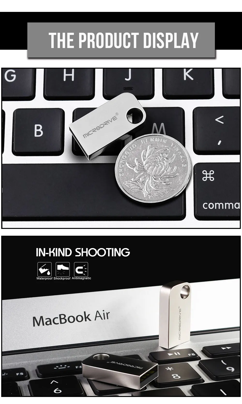 MicroDrive супер мини USB флеш-накопитель 4 ГБ 8 ГБ 16 ГБ Флешка 32 Гб 64 Гб карта памяти, Флеш накопитель Usb флешка маленький u-диск водонепроницаемый