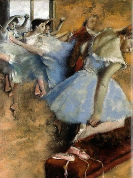 

figurative posters canvas painting Edgar Degas Dancers masterpiece reproduction copy impressionism art canvas prints unframed