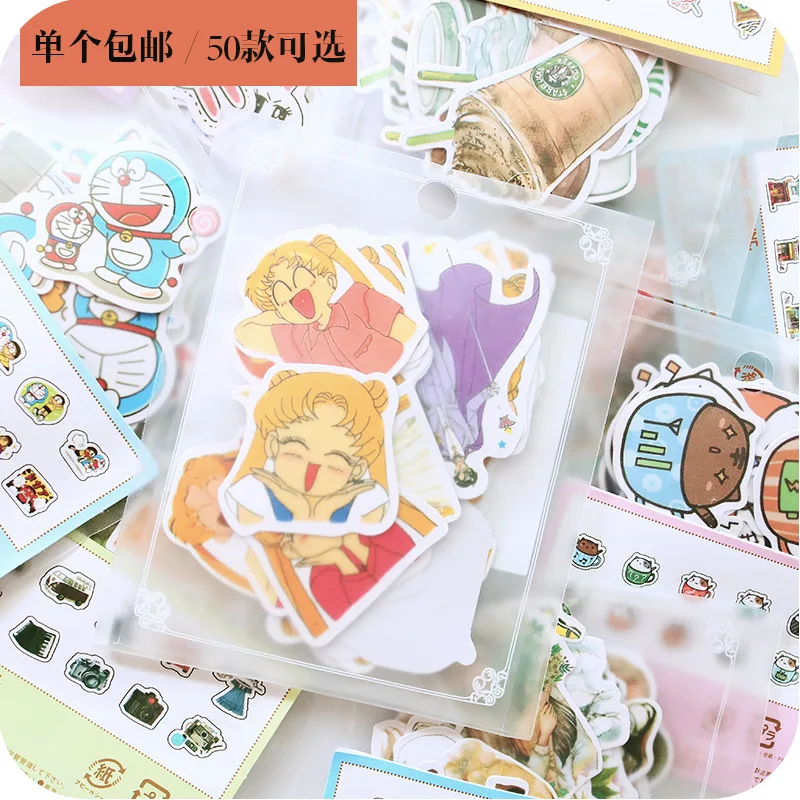 1 шт./ Sailor Moon memo pad Pack Posted It Kawaii планировщик для скрапбукинга наклейки канцелярские принадлежности Escolar школьные принадлежности