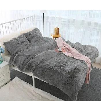 

Double Layer Soft Blanket/Plush Fleece Blanket Super Soft Coverlet Sofa Cover Winter Warm Sheets Easy Wash Faux Fur Blanket