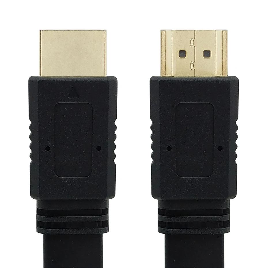 HDMI Cable HDMI to HDMI Cable HDMI 1.4 Cable Adapter Flat Line 1080p 3D for Apple TV Nintendo Switch LCD PS3 PS4 projector PC (2)