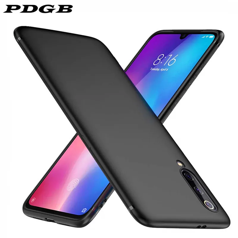 Мягкий чехол PDGB для Huawei P8 P9 P10 P20 P30 Pro Honor 8 9 10 Lite 8X 8C 8A 9i 9N V20 однотонный матовый